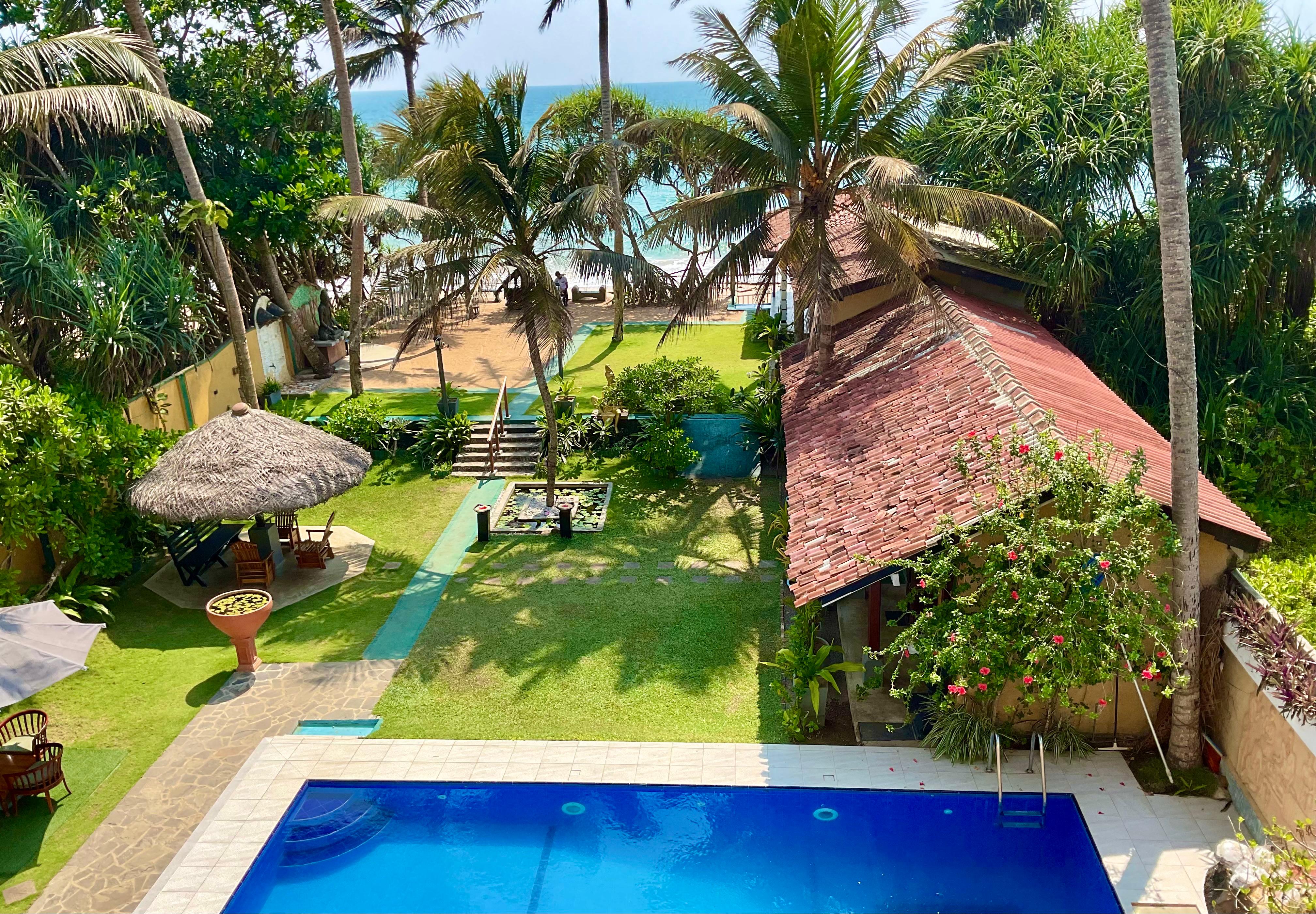 Front-Strandblick vom Deluxe-Zimmer