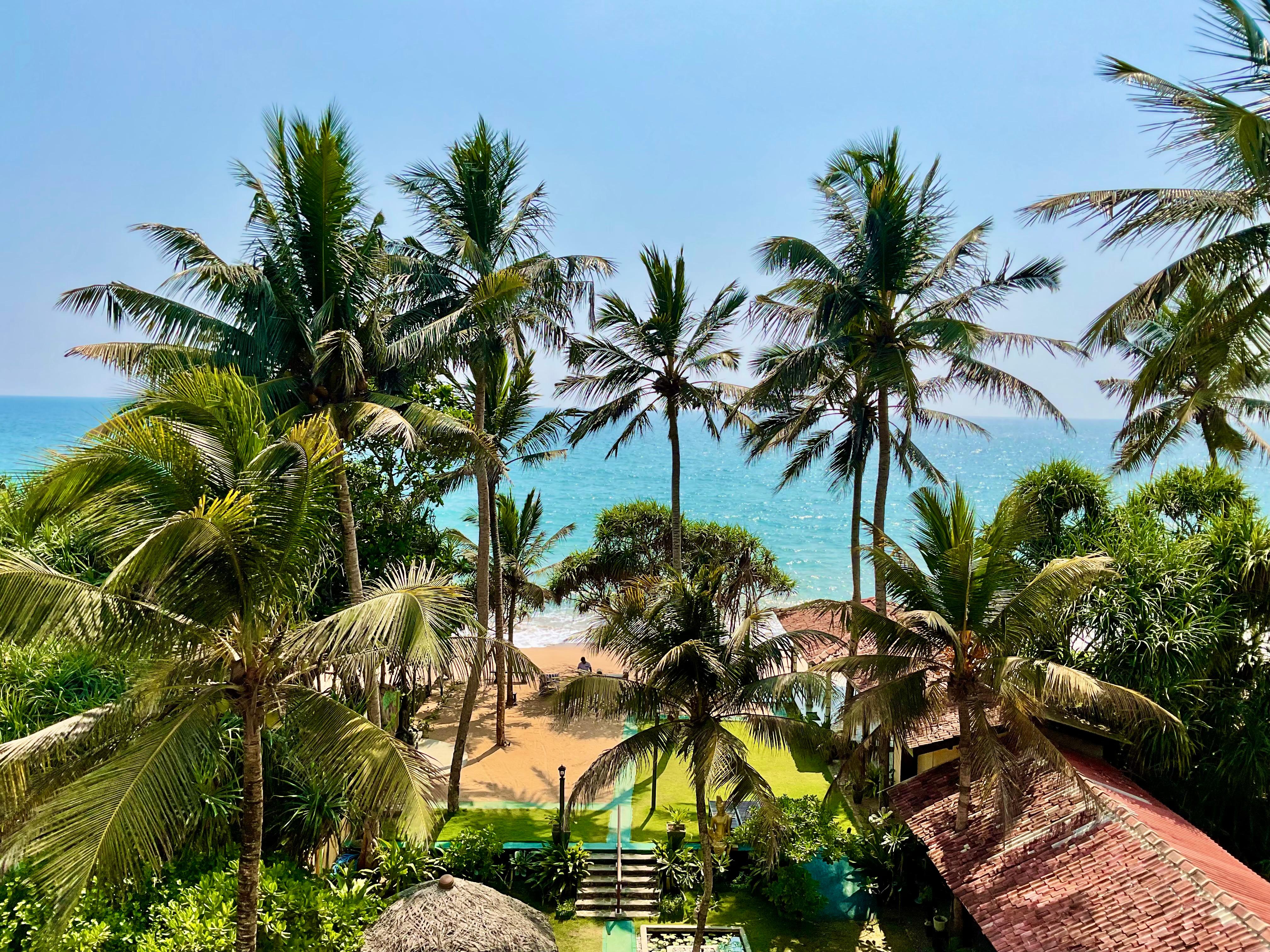 Front-Strandblick vom Suite-Zimmer